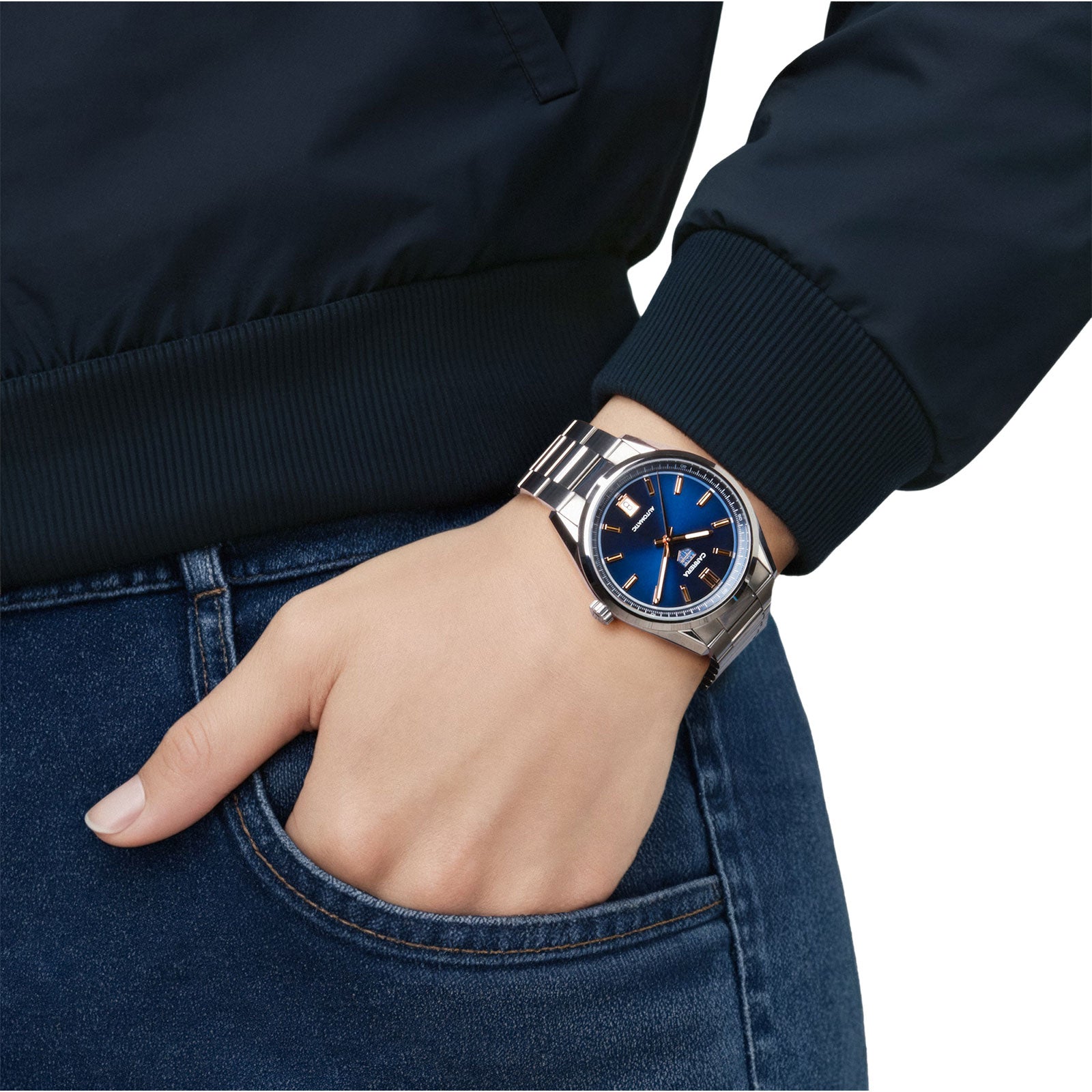 Carrera Date Calibre 7 Automatic 36mm simple Pursuit