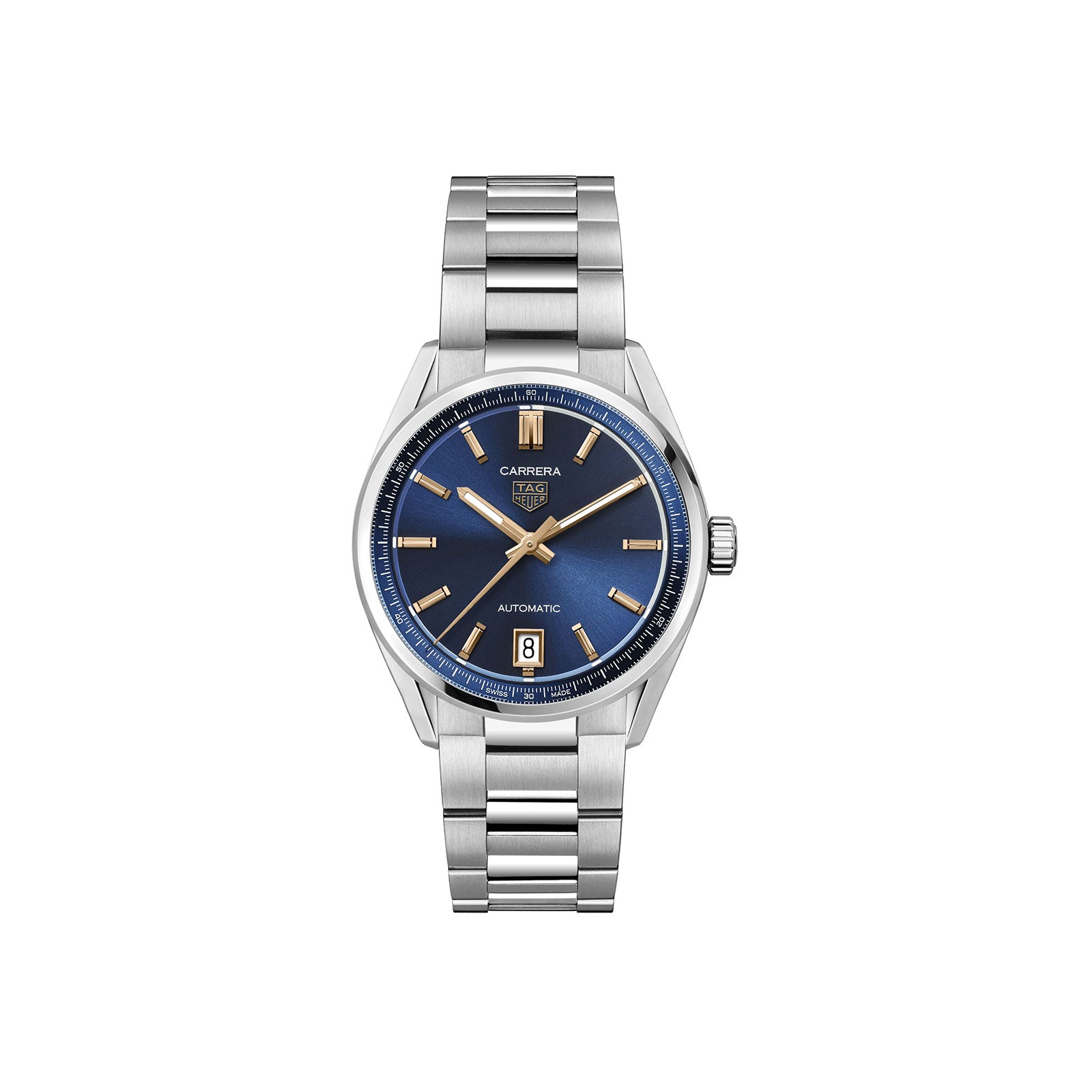 Carrera Date Calibre 7 Automatic 36mm simple Pursuit