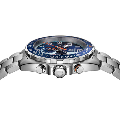 Special Edition Formula 1 Chronograph X Gulf Quartz 43mm simple Pursuit