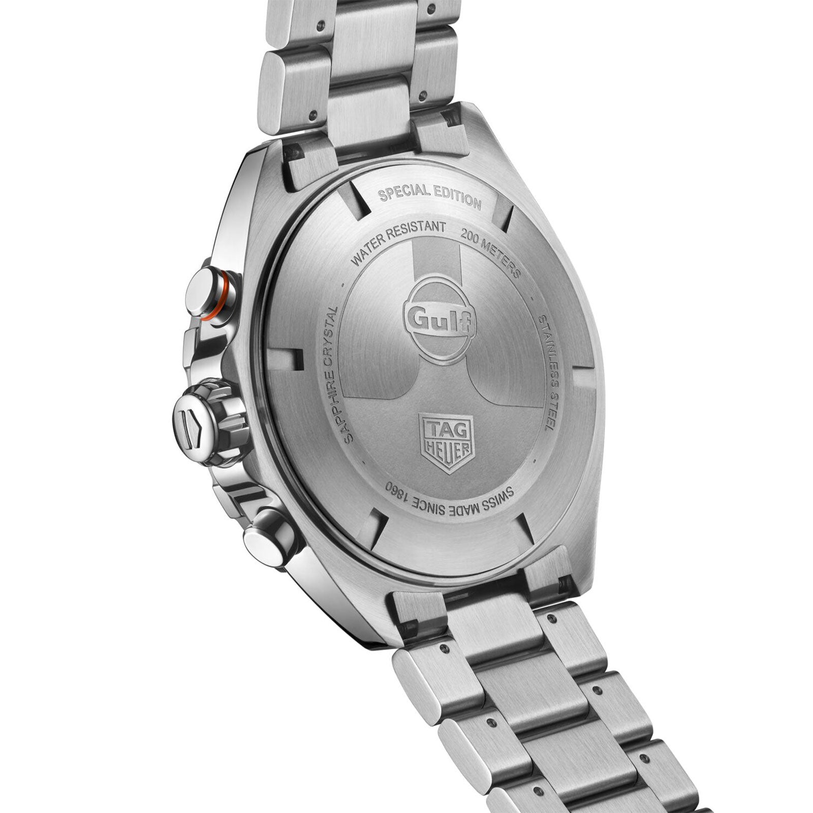 Special Edition Formula 1 Chronograph X Gulf Quartz 43mm simple Pursuit