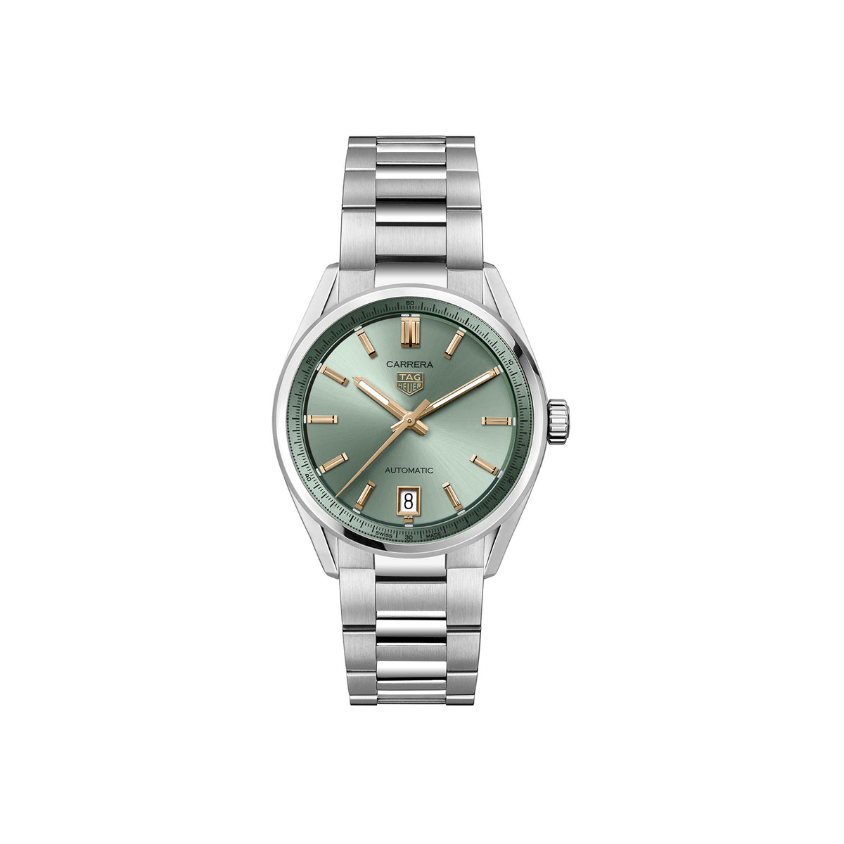 Carrera Date Calibre 7 Automatic 36mm simple Pursuit