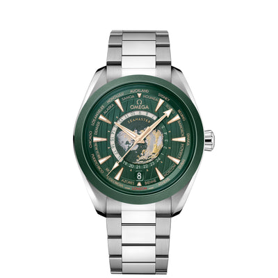 Seamaster Aqua Terra 150m Co-Axial GMT Worldtimer 43mm variant Pursuit