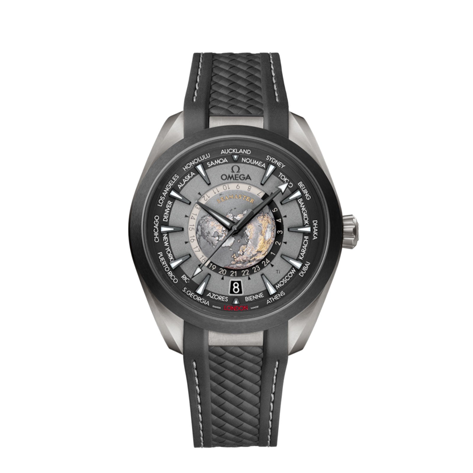 Seamaster Aqua Terra 150m Co-Axial GMT Worldtimer 43mm variant Pursuit