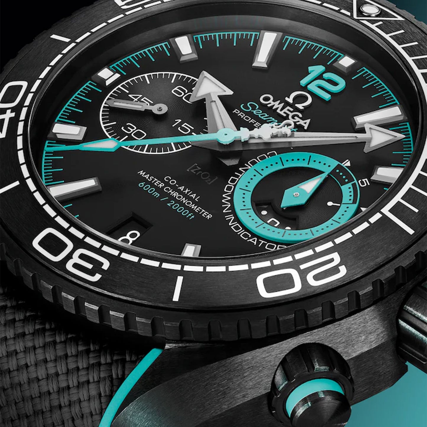 Seamaster Planet Ocean Deep Black ENTZ Edition 600M Co-Axial Chronograph 45.5mm variant Pursuit