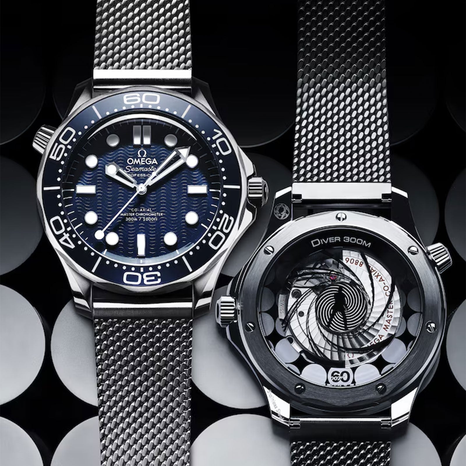Seamaster Diver 300m Co-Axial 42mm James Bond 60th Anniversary variant Pursuit