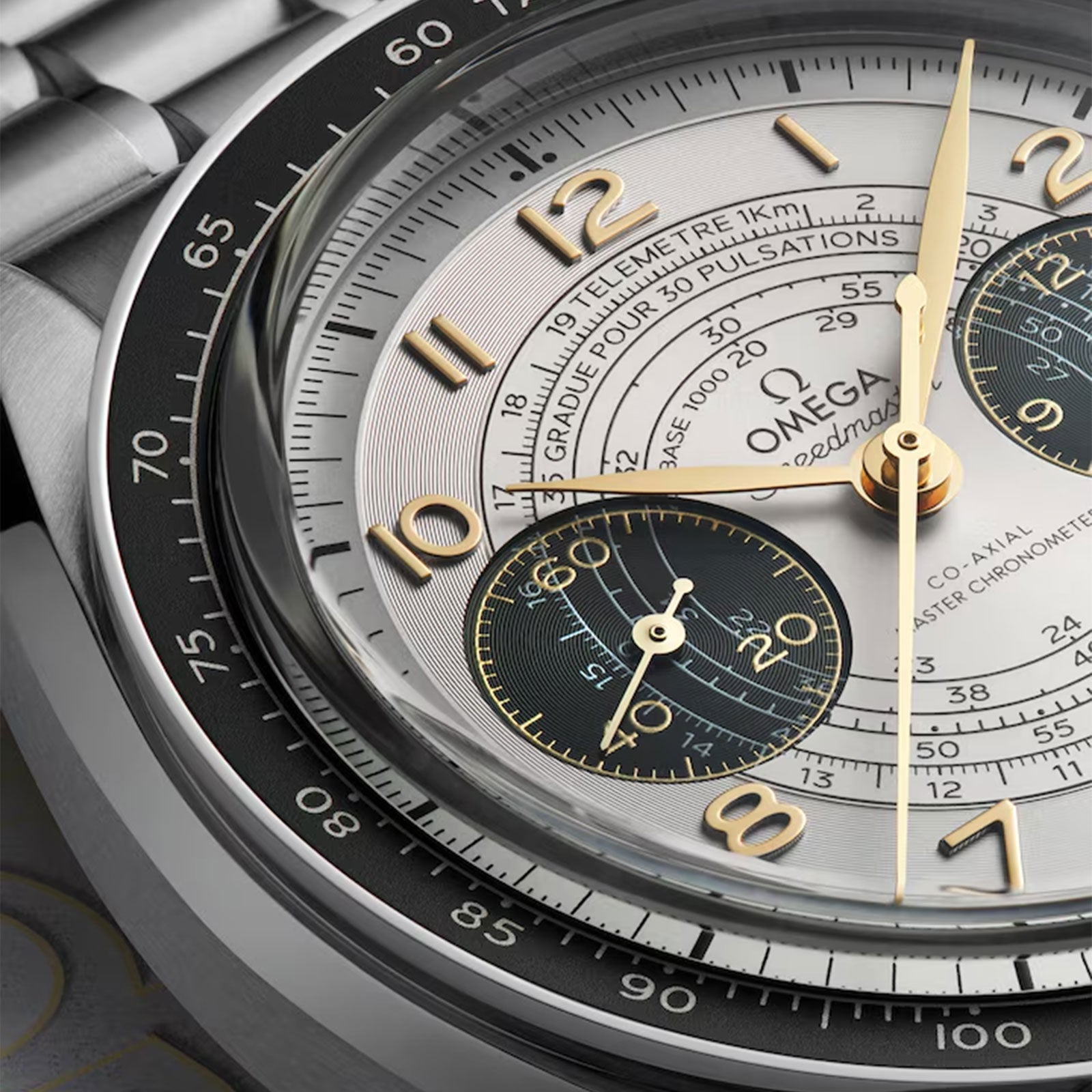 Speedmaster Chronoscope Co-Axial Chronograph 43mm Paris Olympic Games variant Pursuit