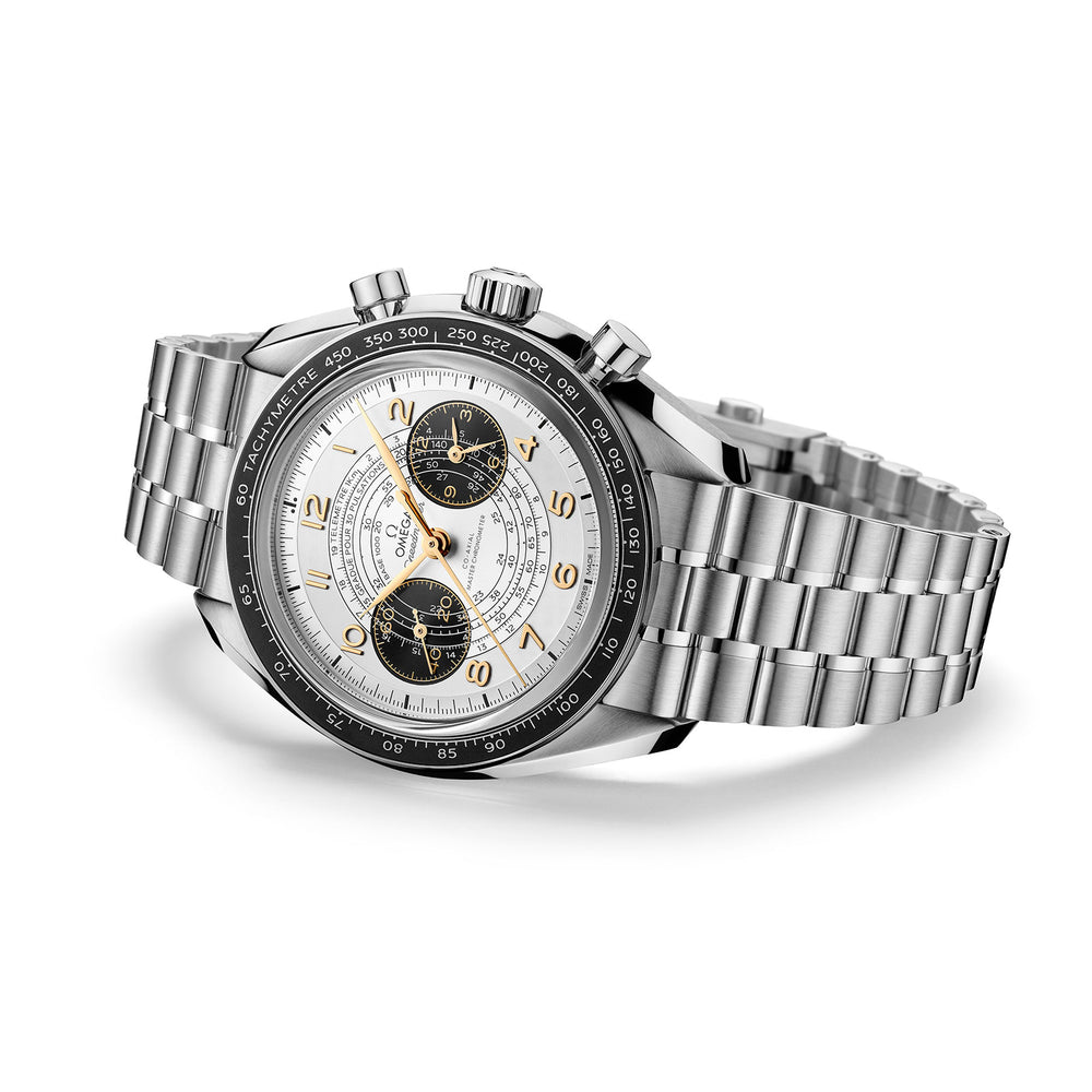 Speedmaster Chronoscope Co-Axial Chronograph 43mm Paris Olympic Games variant Pursuit