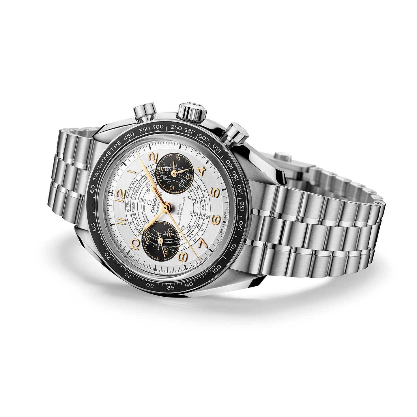 Speedmaster Chronoscope Co-Axial Chronograph 43mm Paris Olympic Games variant Pursuit