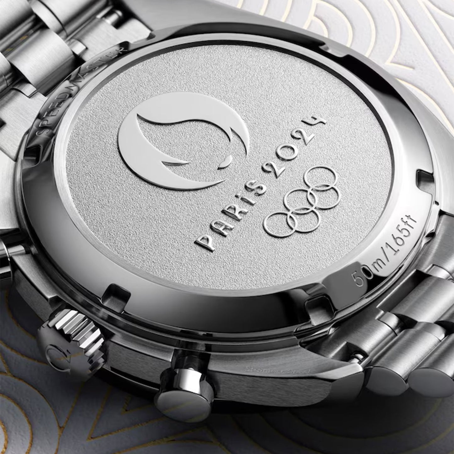 Speedmaster Chronoscope Co-Axial Chronograph 43mm Paris Olympic Games variant Pursuit