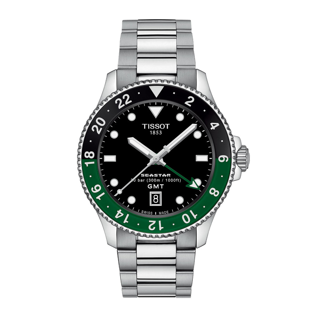 Seastar 1000 GMT Quartz 40mm simple Pursuit