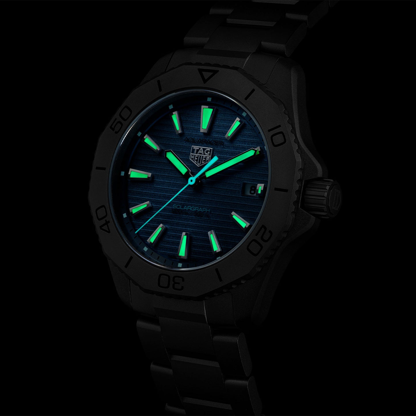Aquaracer Professional 200 Solargraph Quartz 40mm simple Pursuit