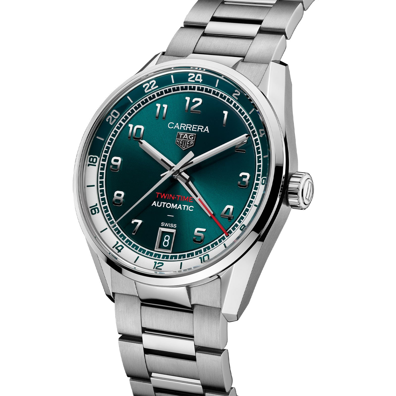 Carrera Date Twin-Time Calibre TH31-03 Automatic 41mm simple Pursuit