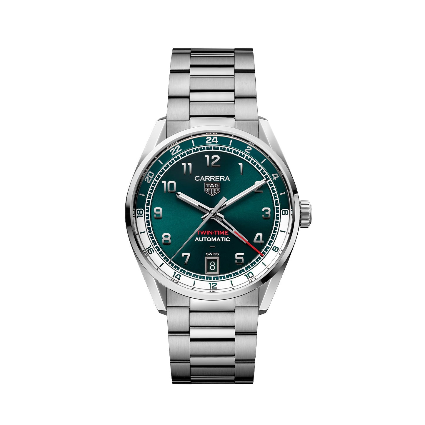 Carrera Date Twin-Time Calibre TH31-03 Automatic 41mm simple Pursuit