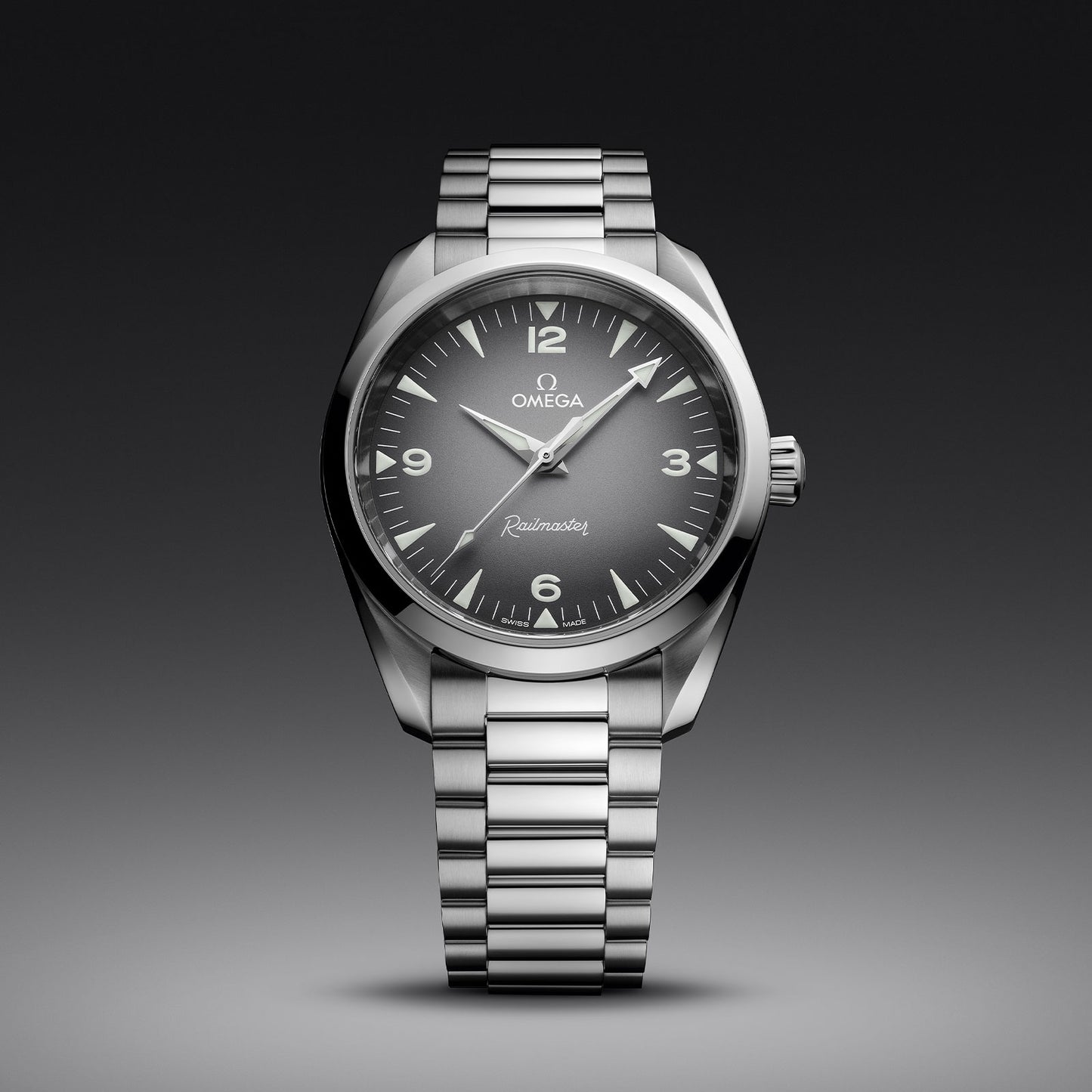 Seamaster Railmaster Co-Axial 38mm variant Pursuit