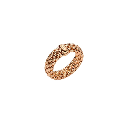 Essentials 18ct Rose Gold Flex'it Ring 55902AX_XX_R_XRX Ring Fope S  