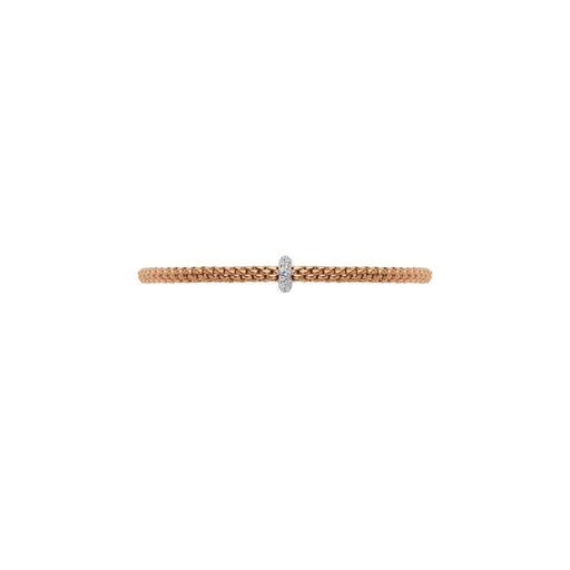 Prima 18ct Rose & White Gold Diamond Flex'it Bracelet 74508BX_BB_R_XBX Bracelet Fope   