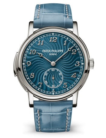 Patek Philippe Grand Complications Minute Repeater & Small Seconds, Blue Guilloched Dial 5178G-012 Watches Patek Philippe   