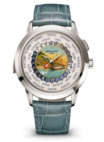 Patek Philippe Grand Complications World Time & Minuet Repeater, Grand Feu Cloisonne Dial 5531G-001 Watches Patek Philippe   