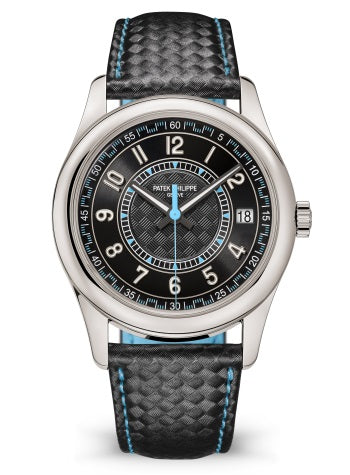 Patek Philippe Calatrava, Ebony Black Dial with Blue Details 6007G-011 Watches Patek Philippe   
