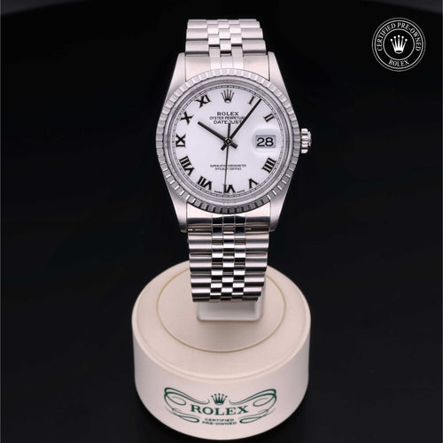 Rolex Certified Pre-Owned Datejust 36mm 16220 T544551 simple Pursuit