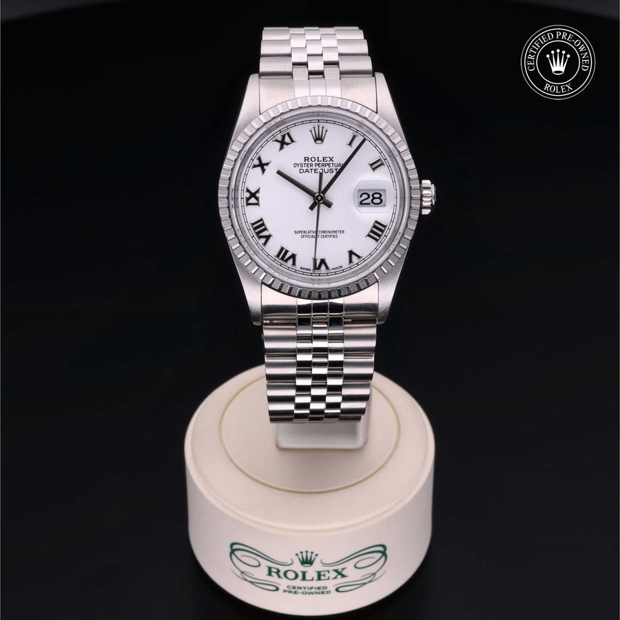 Rolex Certified Pre-Owned Datejust 36mm 16220 T544551 simple Pursuit