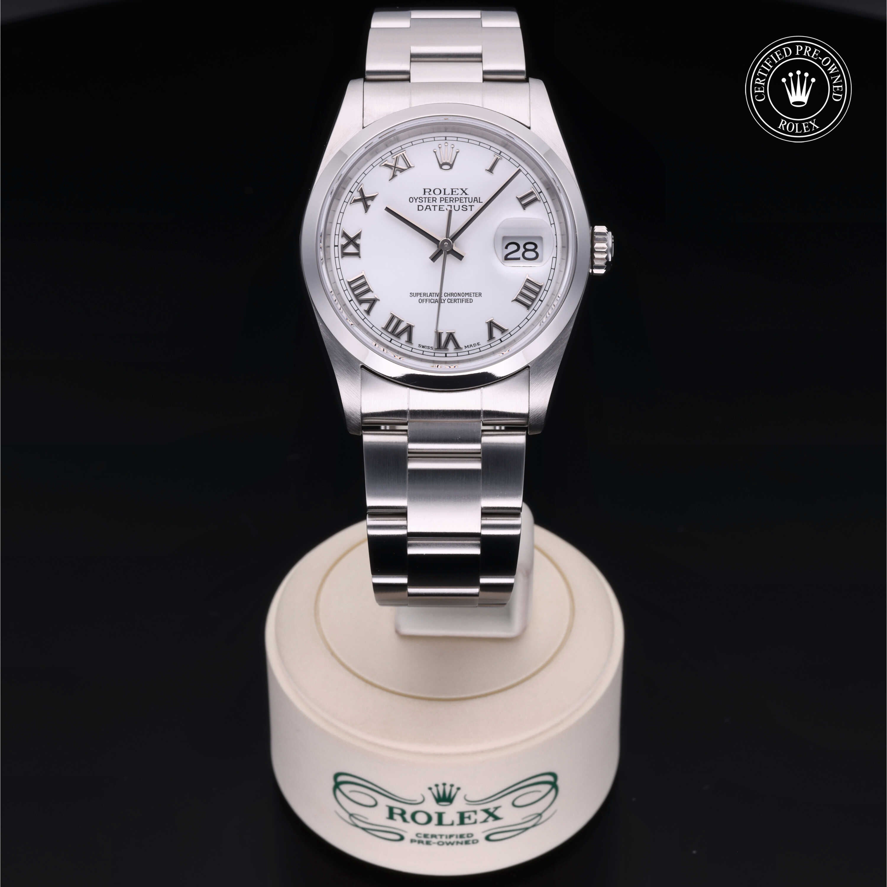Rolex Certified Pre-Owned Datejust 36mm 16200 K893509 simple Pursuit