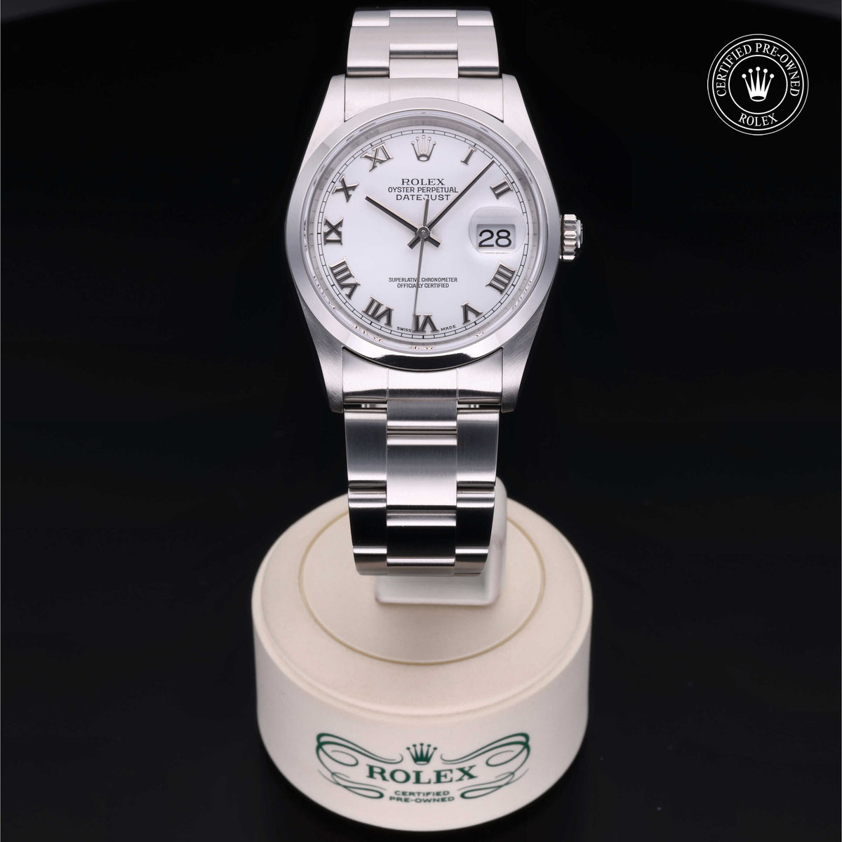 Rolex Certified Pre-Owned Datejust 36mm 16200 K893509 simple Pursuit