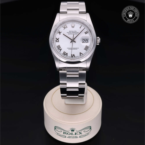 Rolex Certified Pre-Owned Datejust 36mm 16200 K893509 simple Pursuit