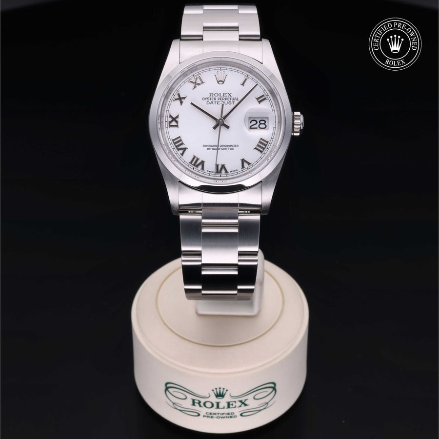 Rolex Certified Pre-Owned Datejust 36mm 16200 K893509 simple Pursuit