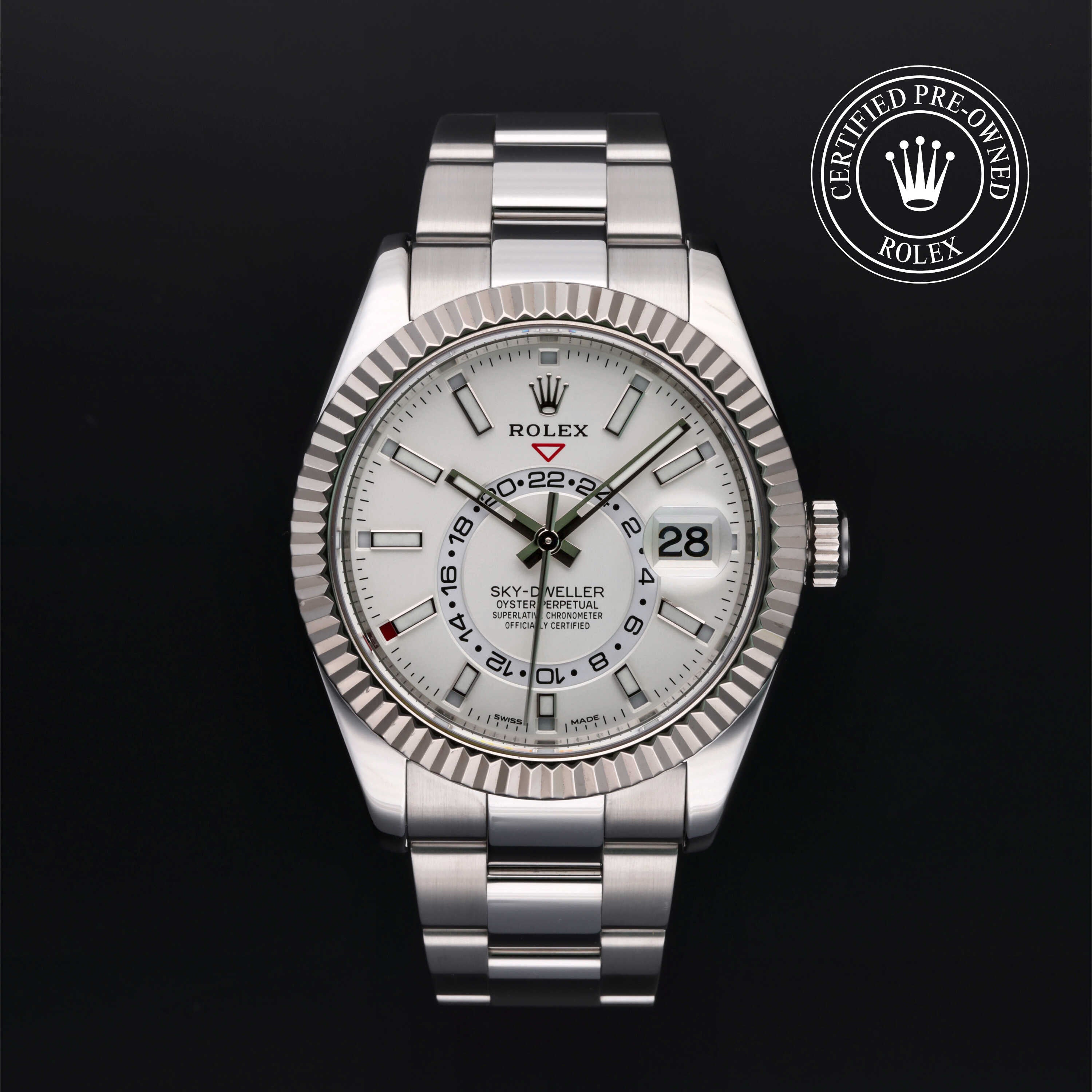 Rolex Certified Pre-Owned Sky-Dweller 42mm 326934 989F19X5 simple Pursuit