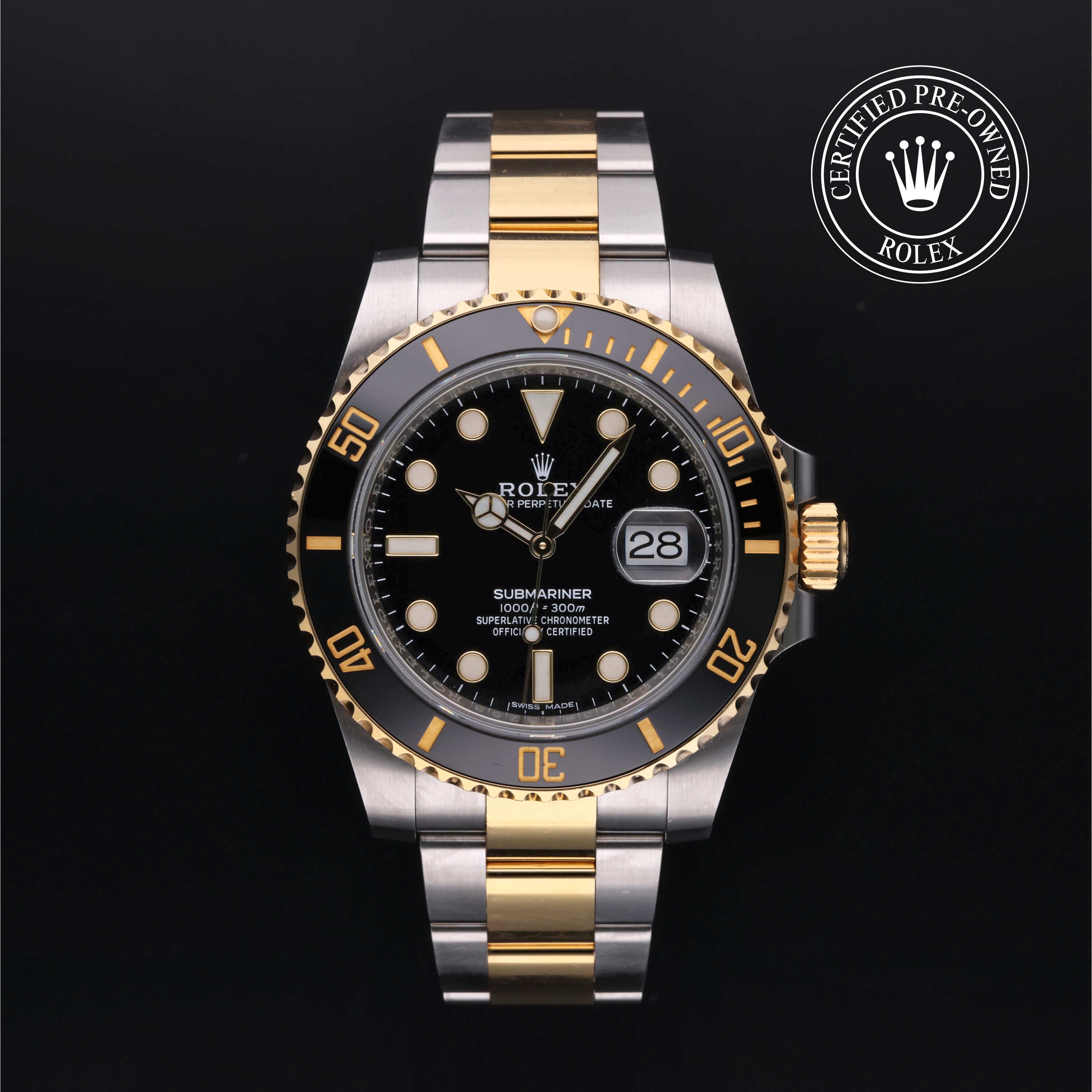 Rolex Certified Pre-Owned Submariner Date 116613LN 434CS758 simple Pursuit