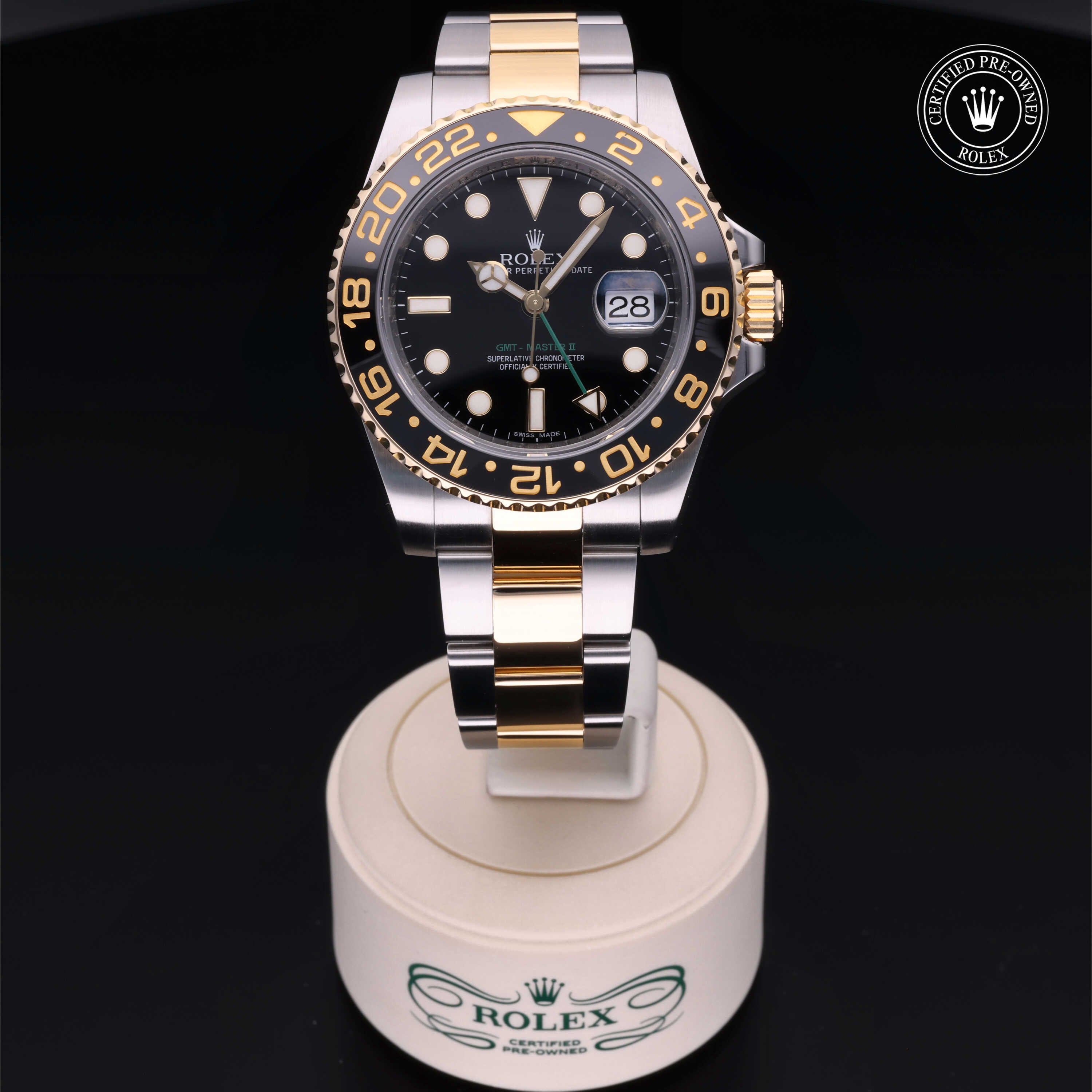 Rolex Certified Pre-Owned GMT-Master II 40mm 116713LN G627541 simple Pursuit