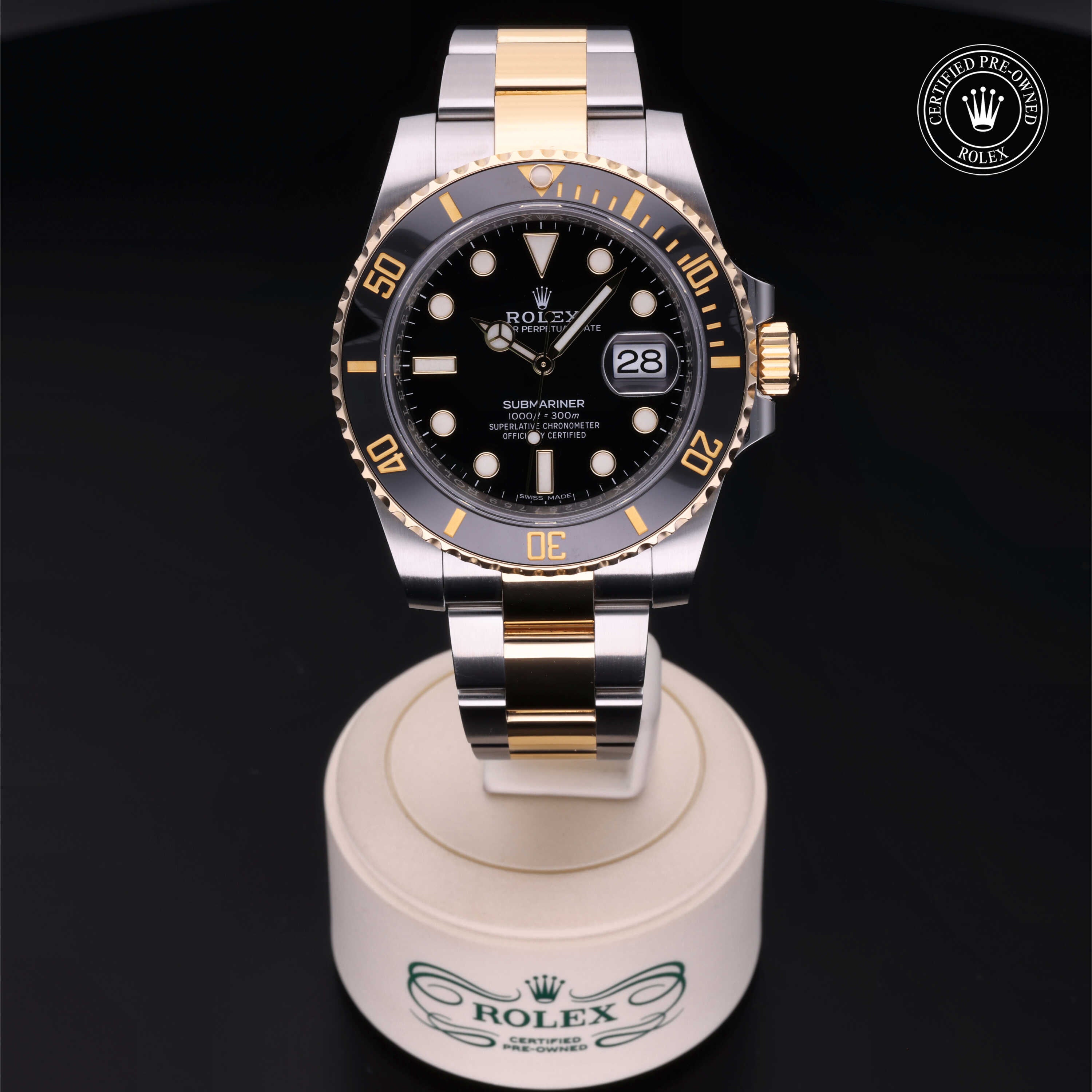 Rolex Certified Pre-Owned Submariner Date 40mm 116613LN F9287759 simple Pursuit