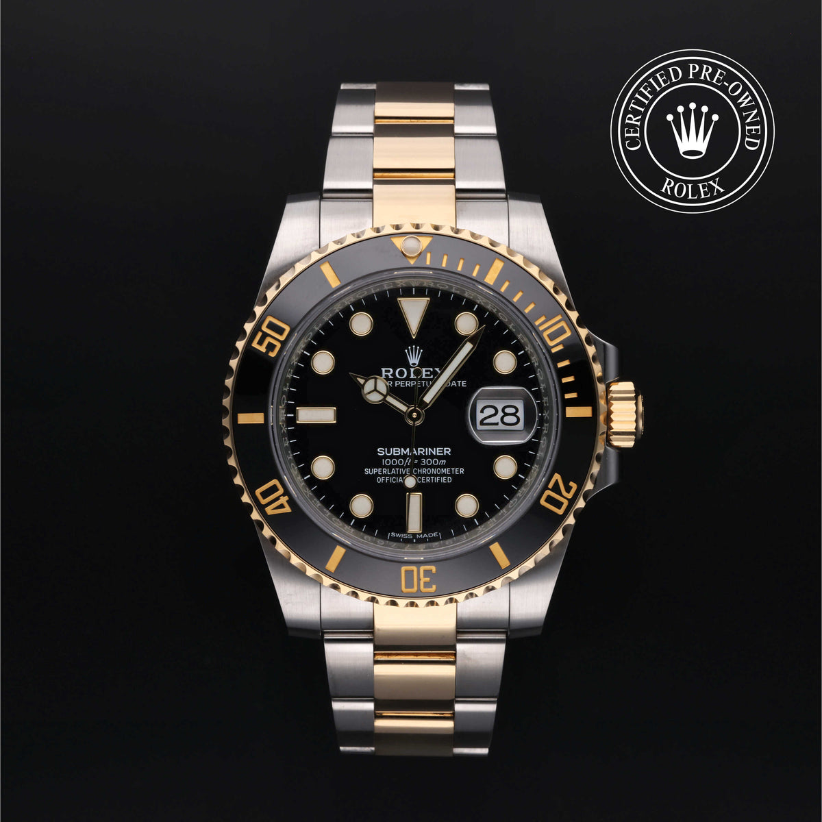 Rolex Certified Pre-Owned Submariner Date 40mm 116613LN F9287759 simple Pursuit