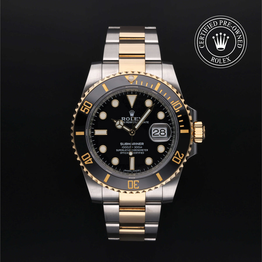 Rolex Certified Pre-Owned Submariner Date 40mm 116613LN F9287759 simple Pursuit