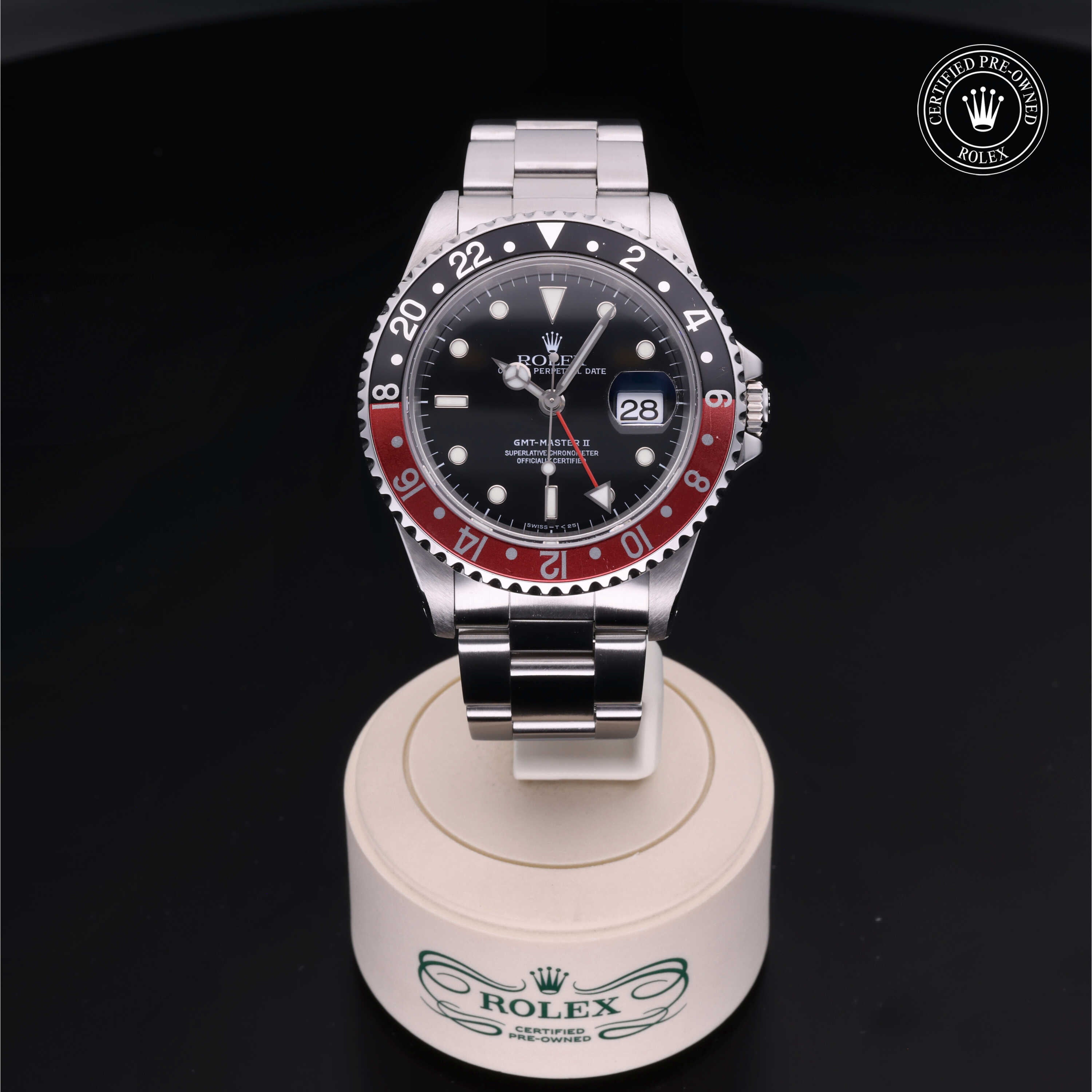 Rolex Certified Pre-Owned GMT-Master II 40mm 16710 U788313 simple Pursuit