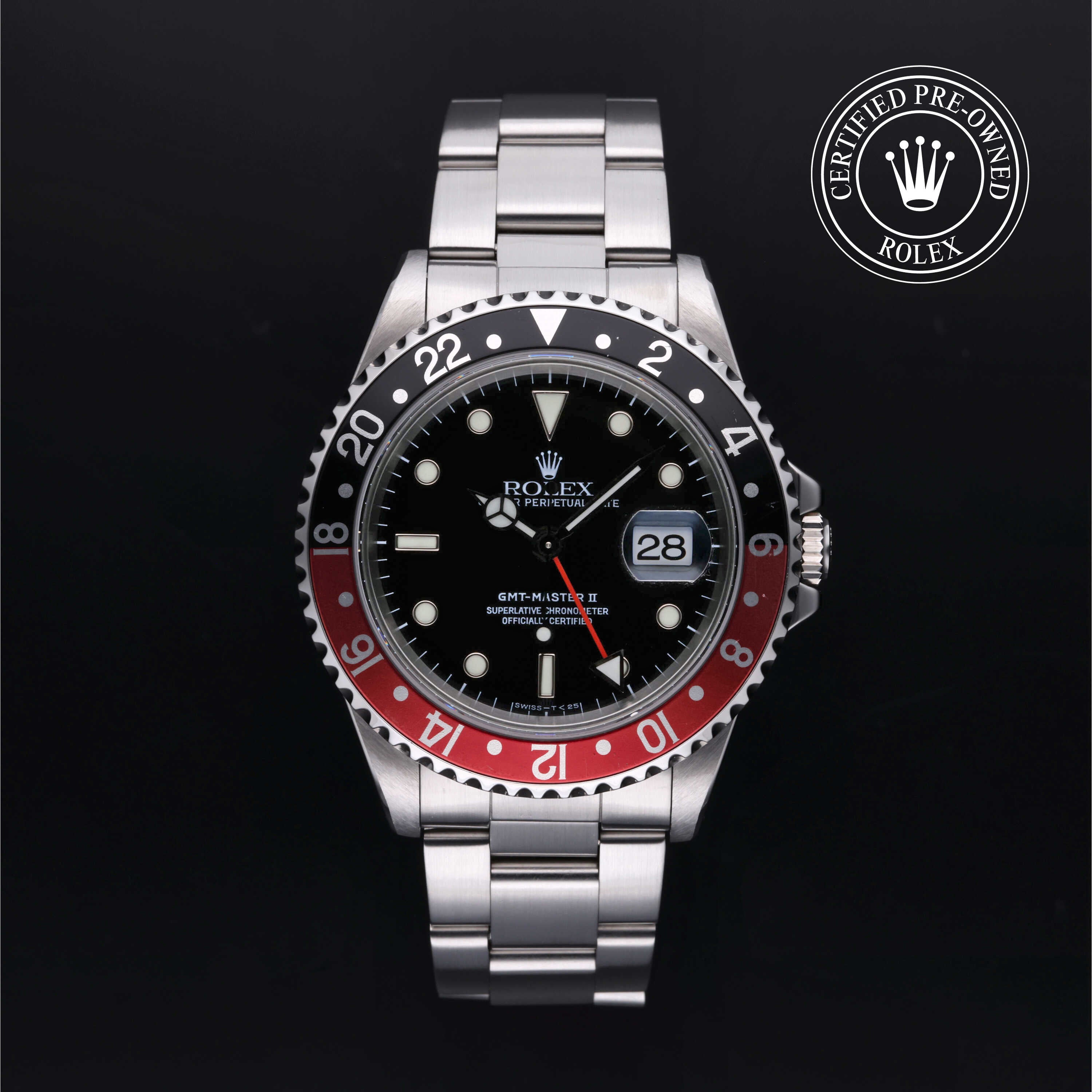 Rolex Certified Pre-Owned GMT-Master II 40mm 16710 U788313 simple Pursuit