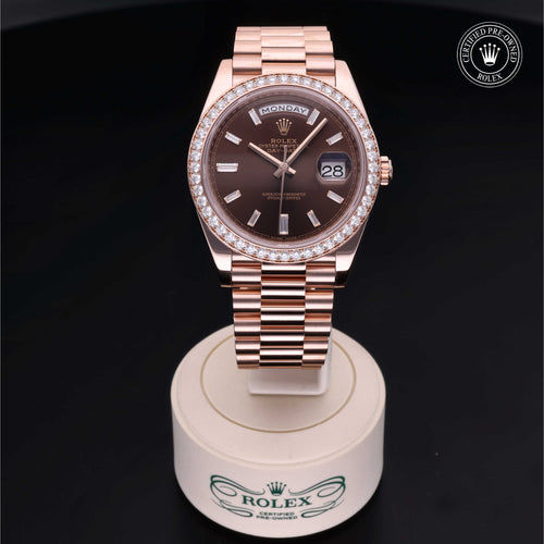 Rolex Certified Pre-Owned Day-Date 40mm 228345RBR 25H823Z8 simple Pursuit