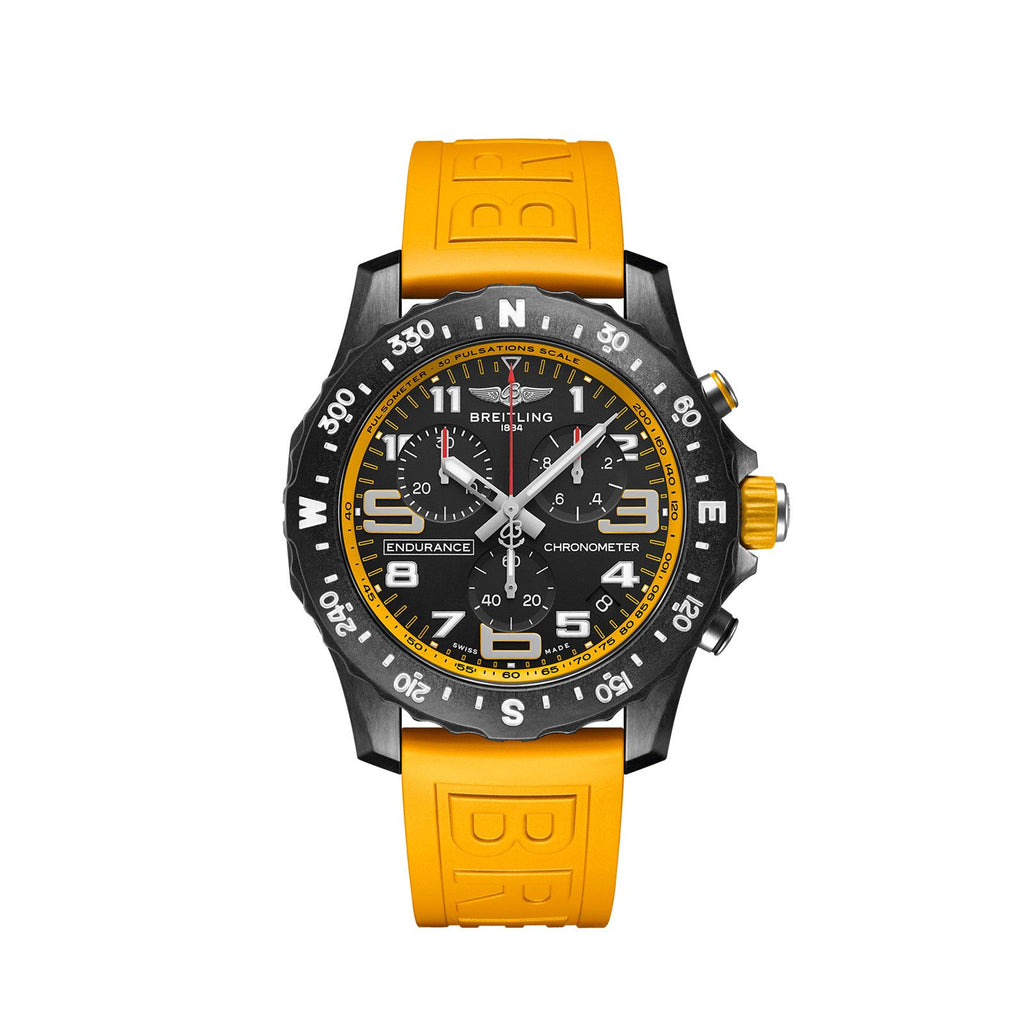 Breitling yellow best sale face watch