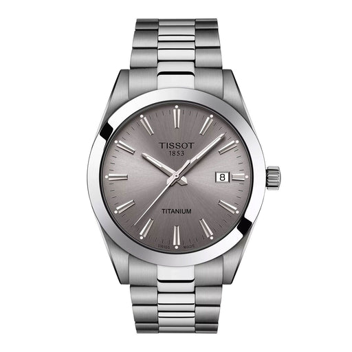 Tissot Gentleman Titanium Quartz 40mm T1274104408100 Watches Tissot   