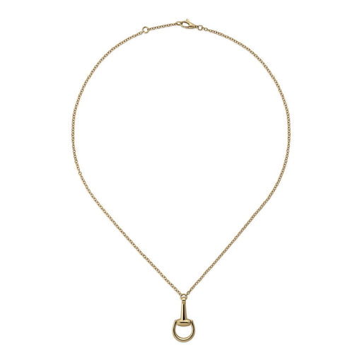 Gucci Horsebit 18ct Yellow Gold Chain Necklace YBB795818001 Necklace Gucci   