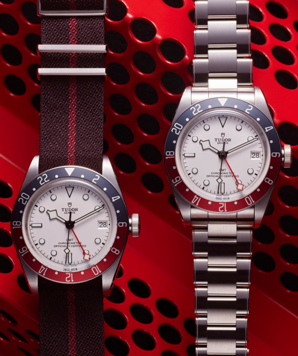 TUDOR Black Bay GMT White Models different straps