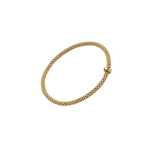 Prima 18ct Yellow Gold Diamond Flex'it Bracelet 01M08BX_BB_G_XGX Bracelet Fope Small  