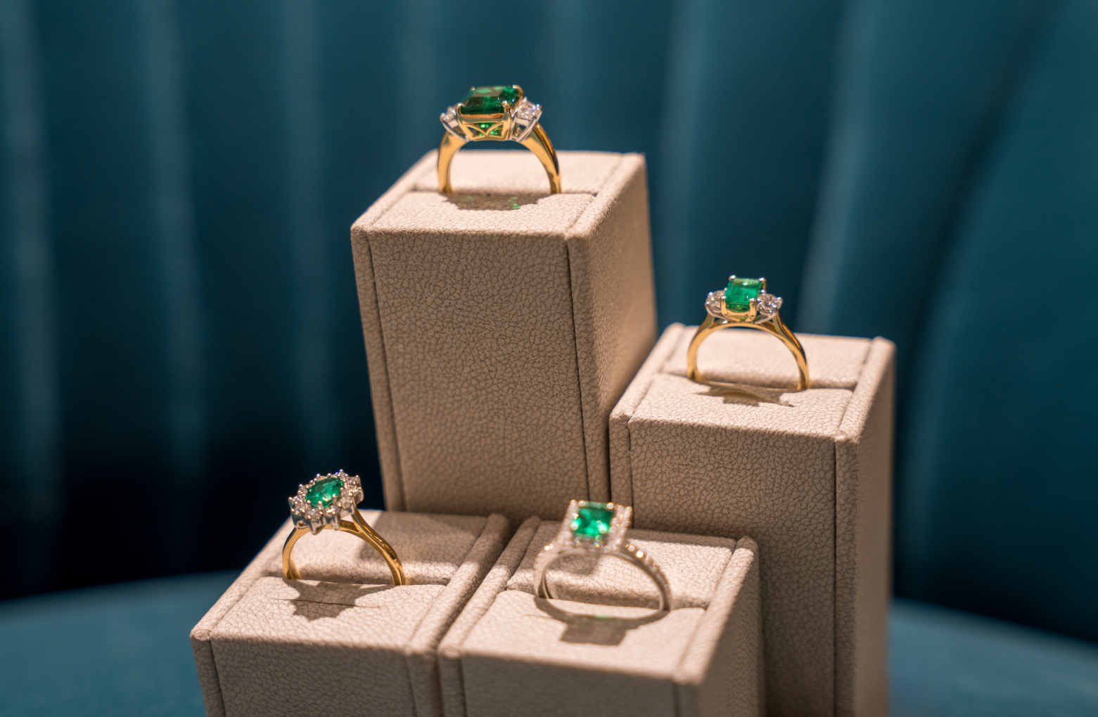 Emerald Engagement Rings