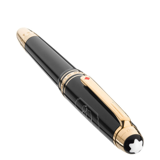 【美品】MONTBLANC Meisterstück Around the Wo Meisterstück Around The World in 80 Days Classique Fountain Pen MB1284