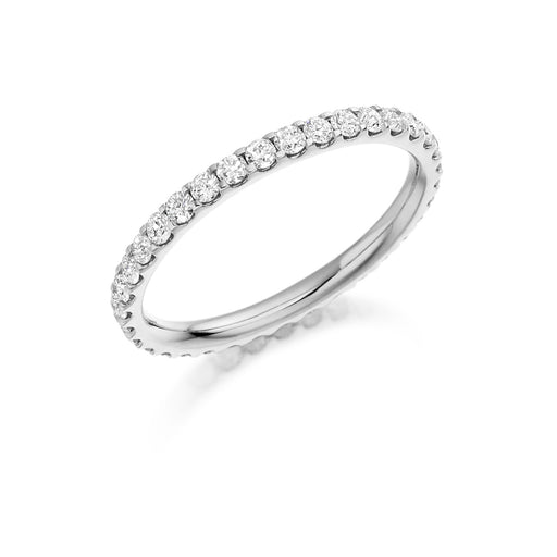 Michael Spiers Platinum Brilliant-Cut Diamond Full Eternity Ring 0.75ct - FET 1022 Ring Michael Spiers   