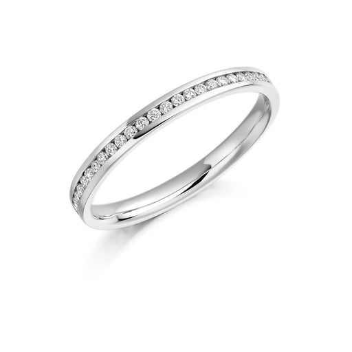 Michael Spiers Platinum Brilliant-Cut Diamond Full Eternity Ring 0.33ct - FET 1040 Ring Michael Spiers   