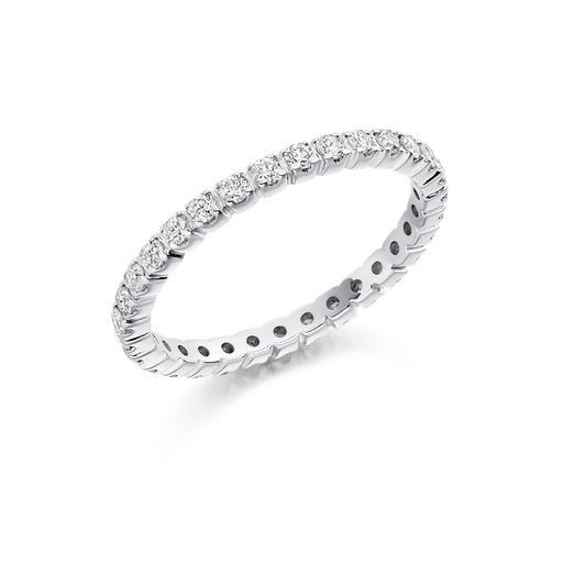 Michael Spiers Platinum Brilliant-Cut Diamond Full Eternity Ring 0.55ct - FET 1223 Ring Michael Spiers   