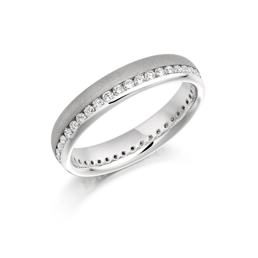 Michael Spiers Platinum Brilliant-Cut Diamond Full Eternity Ring 0.50ct - FET 944 Ring Michael Spiers   
