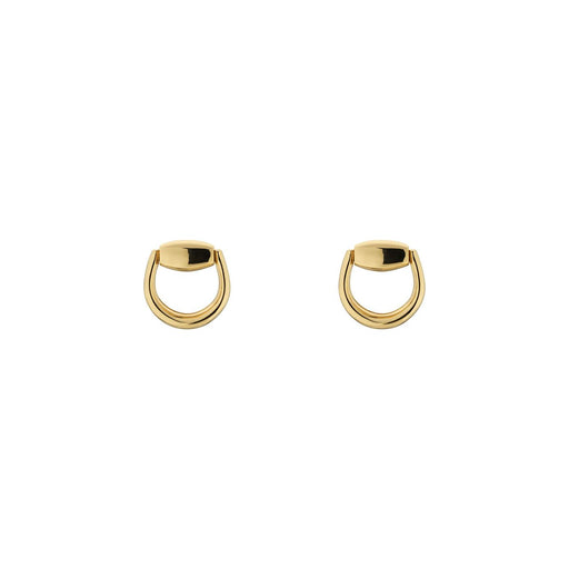 Gucci Horsebit 18ct Yellow Gold Stud Earrings YBD800098001 Earrings Gucci   